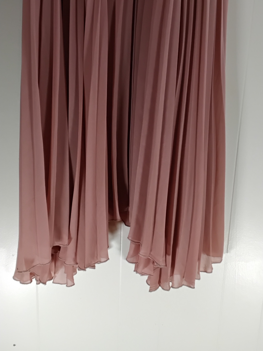 Love Culture Pleated Maxi Skirt - Dusty Blush - Picture 5 of 6